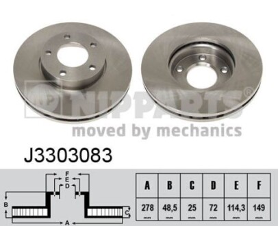 Nipparts j3303083