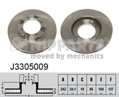 Nipparts j3305009