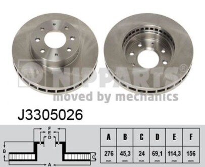 Nipparts j3305026