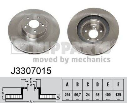 Nipparts j3307015