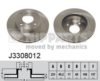 Nipparts j3308012