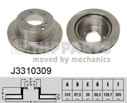 Nipparts j3310309