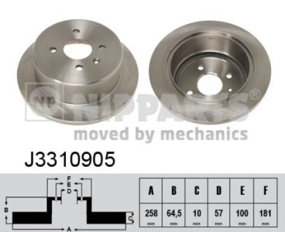 Nipparts j3310905