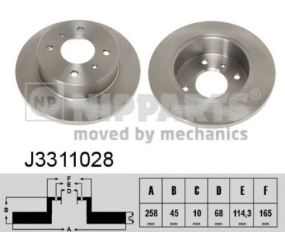 Nipparts j3311028