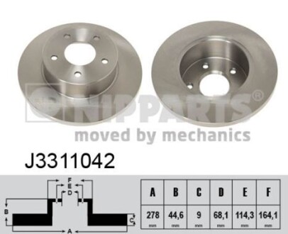 Nipparts j3311042