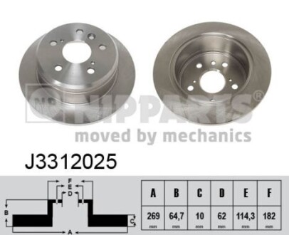 Nipparts j3312025