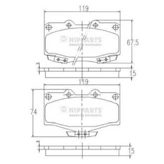 Nipparts j3602054