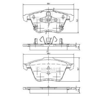 Nipparts j3603067