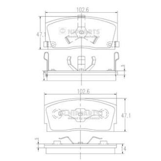 Nipparts j3606006