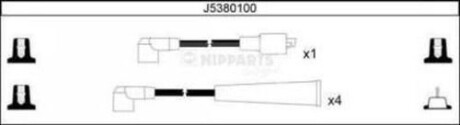 Комплект кабелів високовольтних nipparts j5380100