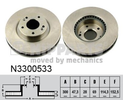 Nipparts n3300533