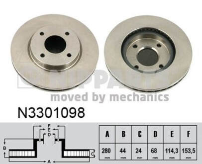 Nipparts n3301098