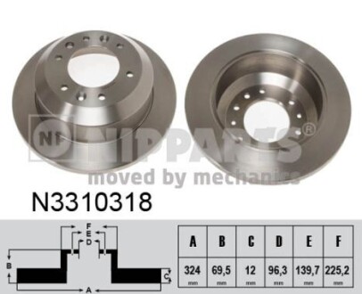 Nipparts n3310318