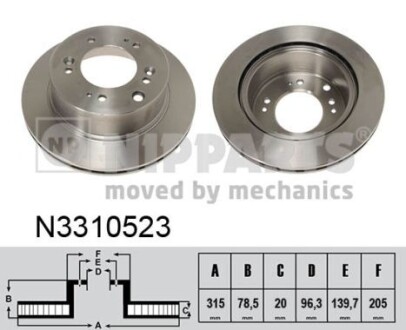 Nipparts n3310523