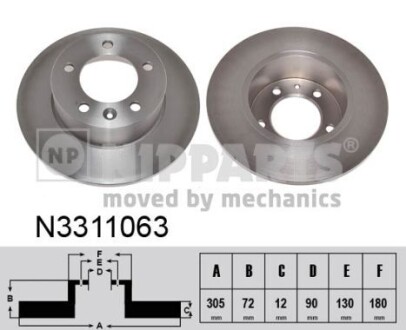 Nipparts n3311063