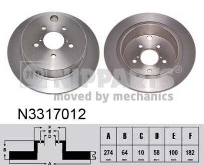 Nipparts n3317012