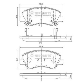 Nipparts n3600550