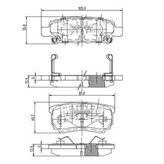 Nipparts n3615015