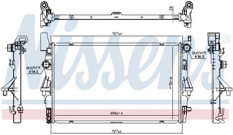 Nissens 606021