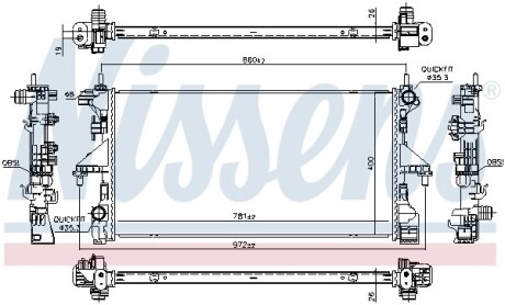 Nissens 606554