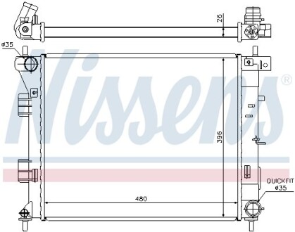 Nissens 67607