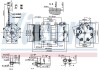 Компрессор кондиционера nissens 890022 (фото 5)