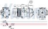 Компрессор кондиционера First Fit nissens 89136 (фото 5)