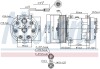Компрессор кондиционера nissens 89458 (фото 5)