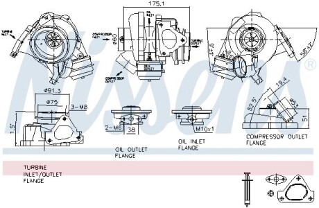 Турбіна First Fit nissens 93105