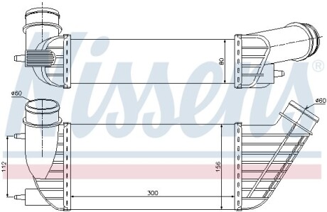 Інтеркулер nissens 96609