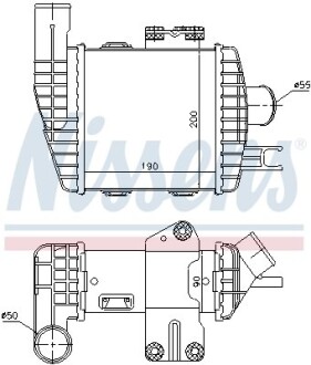 Інтеркулер nissens 96661