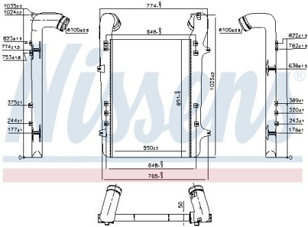 Интеркуллер nissens 96975