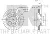 Тормозной диск nk 203016 (фото 3)