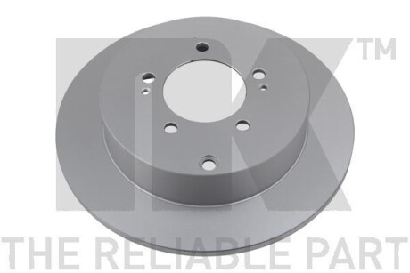 Диск гальмівний невентильований nk 313053 (фото 1)