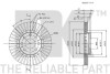 Диск гальмівний невентильований nk 313613 (фото 3)