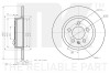 Диск тормозной невентилированный nk 3147172 (фото 3)