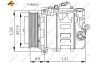 Компресор кондиціонера MB C-Class (W203/S203) 1.8 02-08 nrf 32215 (фото 2)