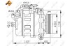 Компресор кондиціонера BMW 5 (E60/E61)/7 (E65/E66/E67) 2.0-3.0D 01-10 nrf 32433 (фото 5)