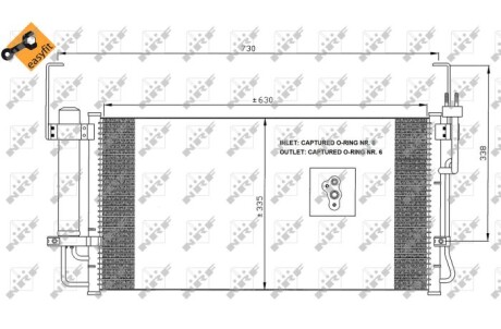 Конденсатор nrf 35429