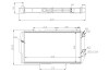 Радіатор охолодження Audi 100/200 1.6-2.3 76-90 nrf 51311 (фото 5)