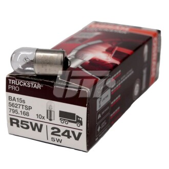 Автолампа Truckstar Pro R5W BA15s 5W прозора osram 5627TSP