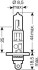 Лампа H1; H1 12V 55W P14,5S Cool Blue Intense 2шт osram 64150CBI02B (фото 2)