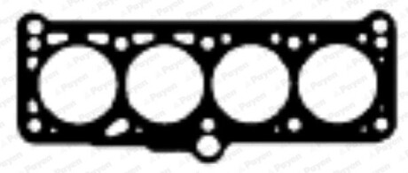 Прокладка головки блоку VAG 1.6D/TD JK/JR/JP/ME/MF/CR/CY -85 БЕЗ Г.К. 3! 1.60MM payen bn100