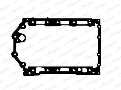 Прокладка, масляний картер PSA/LAND ROVER 2.7 Hdi DT17ED4/276DT payen jh5200 (фото 1)