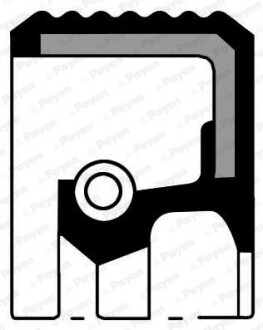 Сальник FRONT FORD, PSA 35X50X7/AW RD PTFE payen na5323