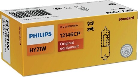 Автолампа 21W philips 12146CP