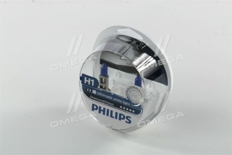 Лампа розжарювання H1 12V 55W P14,5s Diamond Vision 5000K philips 12258DVS2