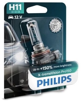 Автолампа галогенова 55W philips 12362XVPB1