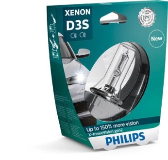 Лампа ксенонова D3S X-tremeVision 42В, 35Вт, PK32d-5 4800К (вір-во) philips 42403XV2S1