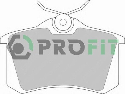 Колодки гальмівні дискові profit 5000-0541